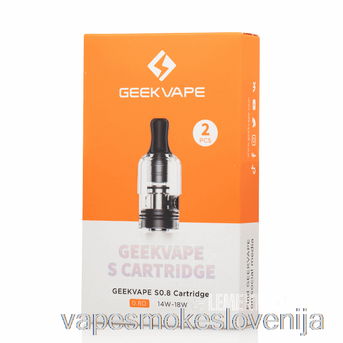 Vape Petrol Geek Vape S Nadomestni Pods 0,8 Ohm S Pods
